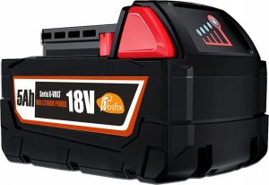 Rosfix Akumulator Max Lithium Power, Seria X-VOLT; 5Ah (10 sekcji) 18V - Zamiennik do Milwaukee 1