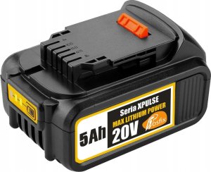 Rosfix Akumulator Max Lithium Power, Seria Max Lithium Power; 5Ah (10 sekcji) 20V - Zamiennik do Dewalt 1