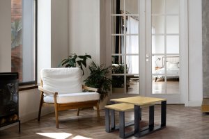 Lehmann STOLIK KAWOWY LEHMANN 2 szt DĄB NATURE 50x50 + 50x30 2