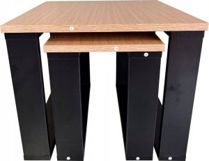 Lehmann STOLIK KAWOWY LEHMANN 2 szt DĄB NATURE 50x50 + 50x30 4