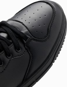 Ombre Męskie ocieplane buty sneakersy z wysoką cholewką  czarne V6 OM-FOSH-0139 44 5