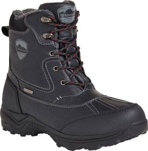 Buty trekkingowe męskie Karrimor MĘSKIE OCIEPLANE BUTY ZIMOWE KARRIMOR SNOW CASUAL K815-BLK 1