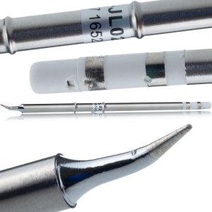 Rosfix GROT LUTOWNICZY T12-JS02 ZAGIĘTY WBUDOWANA GRZAŁKA STACJA T12 ROSFIX HAKKO 1