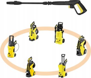 Myjka ciśnieniowa Rosfix ZESTAW PISTOLAT LANCA DYSZA VARIO MYJKA KARCHER K2 K3 K4 K5 CLICK CONNECT 4