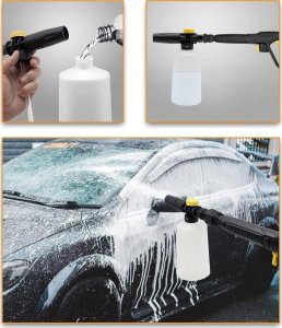 Myjka ciśnieniowa Rosfix ZESTAW PISTOLAT LANCA DYSZA VARIO MYJKA KARCHER K2 K3 K4 K5 CLICK CONNECT 6