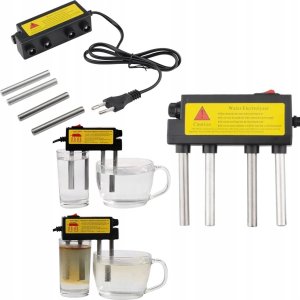 Rosfix Elektrolizer / tester kolorystyczny + 4 elektrody (2 stalowe, 2 aluminiowe) 1