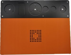 Mikroskop Rosfix Metalowa baza z silikonową matą do mikroskopu TE-710 430x336mm 1