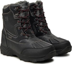 Buty trekkingowe męskie Karrimor MĘSKIE OCIEPLANE BUTY ZIMOWE KARRIMOR SNOW CASUAL K815-BLK 4