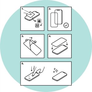 Hello Case 2 SZTUKI | Szkło Hybrydowe do Motorola Moto E7 Power / E7i Power (9H, 5D) 5