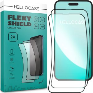 Hello Case 2 SZTUKI | Szkło Hybrydowe do Realme 8 (szybka 9H, pełne 5D, ochronne) 1