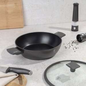 Berlinger Haus PŁASKI GARNEK TYTANOWY Z POKRYWĄ 28cm BERLINGER HAUS BH-8128 ANTRACIT 6