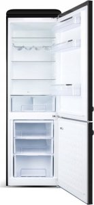 Lodówka Eta ETA | Šaldytuvas | ETA253290020E Storio retro | Energy efficiency class E | Free standing | Combi | Height 192 cm | Šaldytuvas net capacity 216 L | Šaldiklis net capacity 84 L | 41 dB | Juodas 4