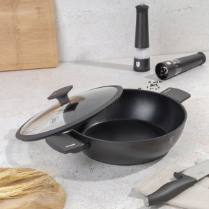Berlinger Haus PŁASKI GARNEK TYTANOWY Z POKRYWĄ 30cm BERLINGER HAUS BH-8129 ANTRACIT 4