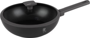 Patelnia Berlinger Haus WOK TYTANOWY Z POKRYWĄ 28cm BERLINGER HAUS BH-8124 ANTRACIT 1