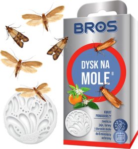 Bros BROS - dysk na mole kwiat pomarańczy - 5 szt. 4
