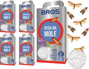 Bros BROS - dysk na mole lawenda - 5 szt. 2
