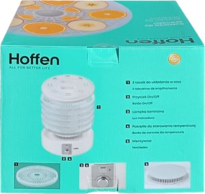 Suszarka mPTech Suszarka spożywcza Hoffen do grzybów, owoców i warzyw 4