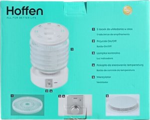 Suszarka mPTech Suszarka spożywcza Hoffen do grzybów, owoców i warzyw 6