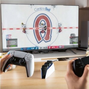 Fixed Dual Charger Stand (FIXPS5-DCC-BW) 11