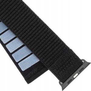 Fixed Fixed | Sporty Strap for Apple Watch Ultra 49mm | 160-210 mm | Black | Nylon 4