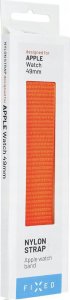 Fixed FIXED Nylon Sporty Strap for Apple Watch Ultra 49mm, orange 4