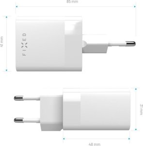 Ładowarka Fixed Fixed Mini USB-C/USB Travel Charger 45W | FIXC45M-CU-WH 2