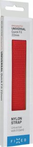 Fixed Fixed | Sporty Strap for Garmin QuickFit 22mm | 160-210 mm | Red | Nylon 1