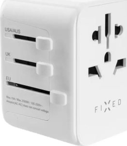 Fixed Fixed | Voyager World Adapter | FIXCT30-1C2A-WH | USB-A/USB-C | Travel Adapter 2