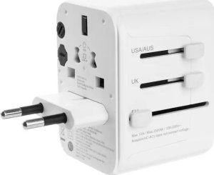 Fixed Fixed | Voyager World Adapter | FIXCT30-1C2A-WH | USB-A/USB-C | Travel Adapter 4