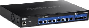 Switch TRENDnet Trendnet TEG-7124WS łącza sieciowe Zarządzany L2/L3/L4 10G Ethernet (100/1000/10000) 1U Czarny 1