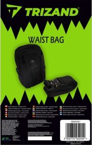 Trizand Nerka taktyczna + pasek czarna Trizand 24321 3