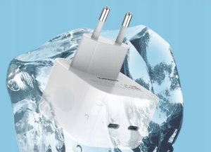 Ładowarka . DENMEN ŁADOWARKA SIECIOWA DUAL USB-C 35W DC20 6