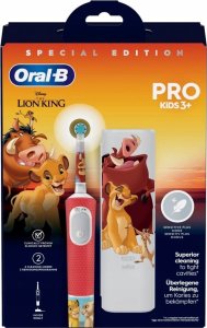 Szczoteczka Oral-B Vitality Pro 103 The Lion King Pomarańczowa + Etui 3