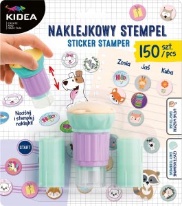 Derform STEMPEL Z NAKLEJ MIX 150SZT DERF KIDEA B/C 1