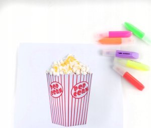 Derform MASA GEL POPCORN 6KOL DERF KIDEA B/C 4
