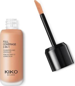 Shiseido KIKO Milano Full Coverage 2-In-1 Foundation & Concealer mocno kryjący podkład i korektor 2 w 1 Warm Rose 50 25ml 1