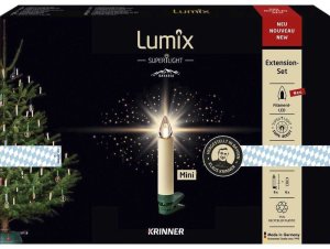 Lampki choinkowe Krinner Krinner Superlight Bavaria Mini Flame 6 pcs. Set Ivory 2