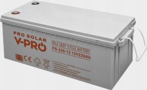 Volt AKUMULATOR VOLT POLSKA DEEP CYCLE VPRO SOLAR 12V 220AH VRLA BEZOBSŁUGOWY 12