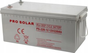 Volt AKUMULATOR VOLT POLSKA DEEP CYCLE VPRO SOLAR 12V 220AH VRLA BEZOBSŁUGOWY 3