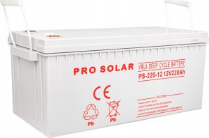 Volt AKUMULATOR VOLT POLSKA DEEP CYCLE VPRO SOLAR 12V 220AH VRLA BEZOBSŁUGOWY 5