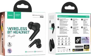 Słuchawki Hoco HOCO słuchawki bezprzewodowe bluetooth TWS EQ2 czarne 4