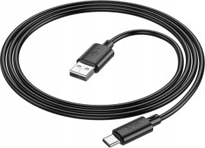Kabel USB Hoco USB-A - USB-C 1 m Czarny (X88Ac black) 3
