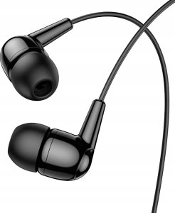 Słuchawki Hoco HOCO słuchawki przewodowe Jack 3,5 mm z mikrofonem M97 czarne 4