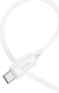 Kabel USB Hoco USB-A - USB-C 1 m Biały 2