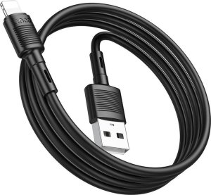 Kabel USB Hoco USB-A - Lightning 1 m Czarny (X83 black) 3