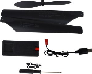 LeanToys Helikopter RC Śmigłowiec Zdalnie Sterowany Na Pilot 70 cm Czerwony 4