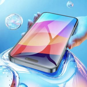 Hoco HOCO szkło hartowane HD 5D Guardian shield (SET 10in1) - do iPhone 15 Pro czarny (G14) 6