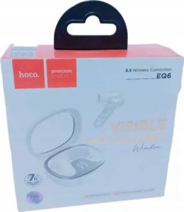 Słuchawki Hoco HOCO słuchawki bezprzewodowe bluetooth TWS EQ6 białe 3