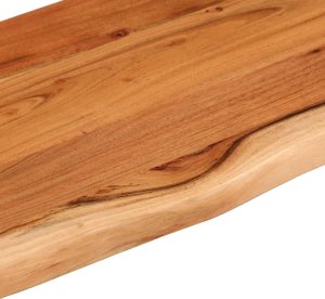 vidaXL Półka ścienna, 40x20x2,5 cm, drewno akacjowe 6