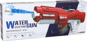 LeanToys Duży Pistolet Na Wodę Czerwony 750ml Okulary 6